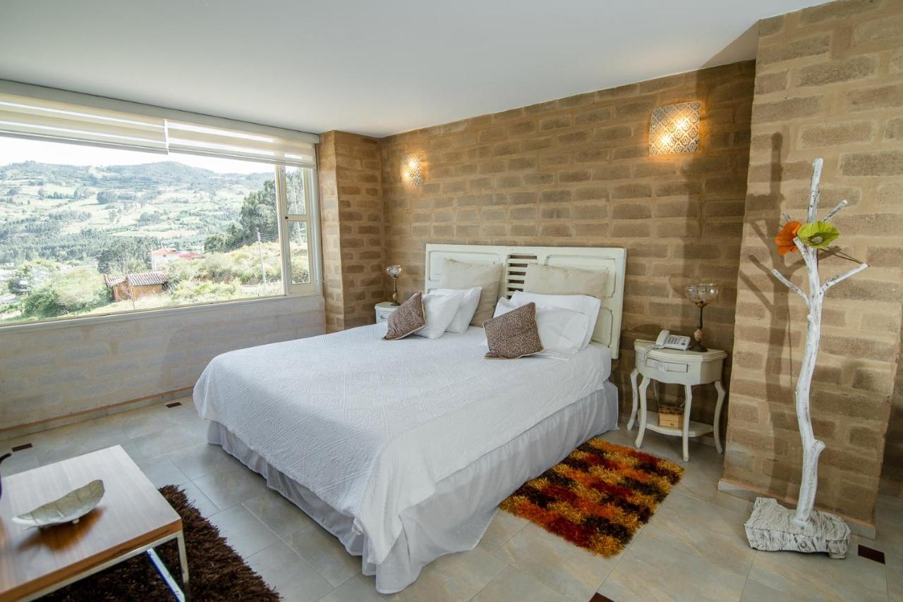 Bella Tierra Hotel Boutique Tibasosa Buitenkant foto