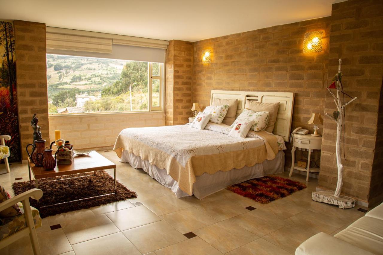 Bella Tierra Hotel Boutique Tibasosa Buitenkant foto