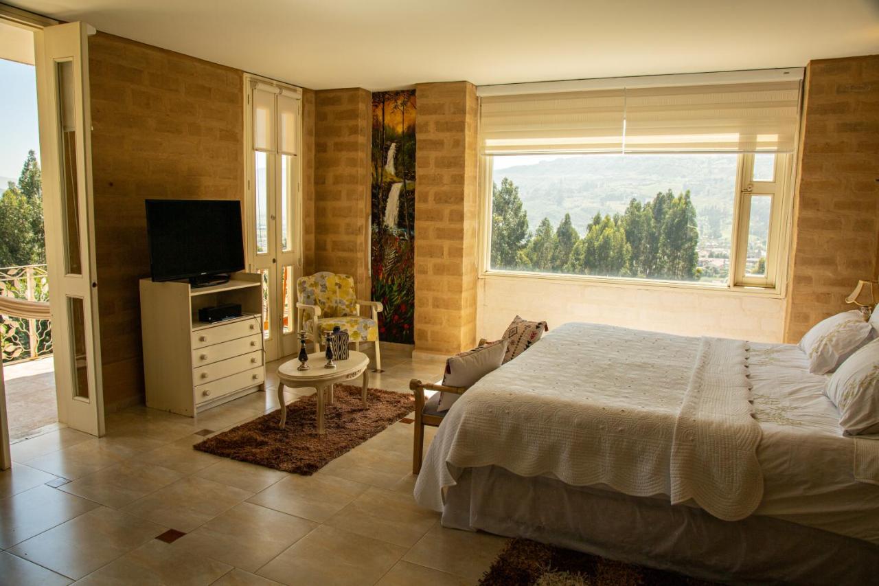 Bella Tierra Hotel Boutique Tibasosa Buitenkant foto
