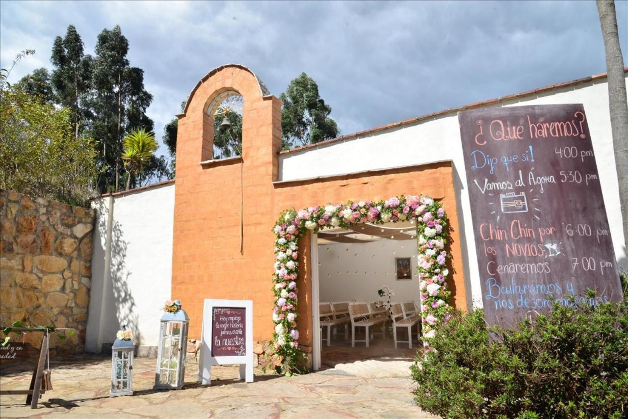 Bella Tierra Hotel Boutique Tibasosa Buitenkant foto